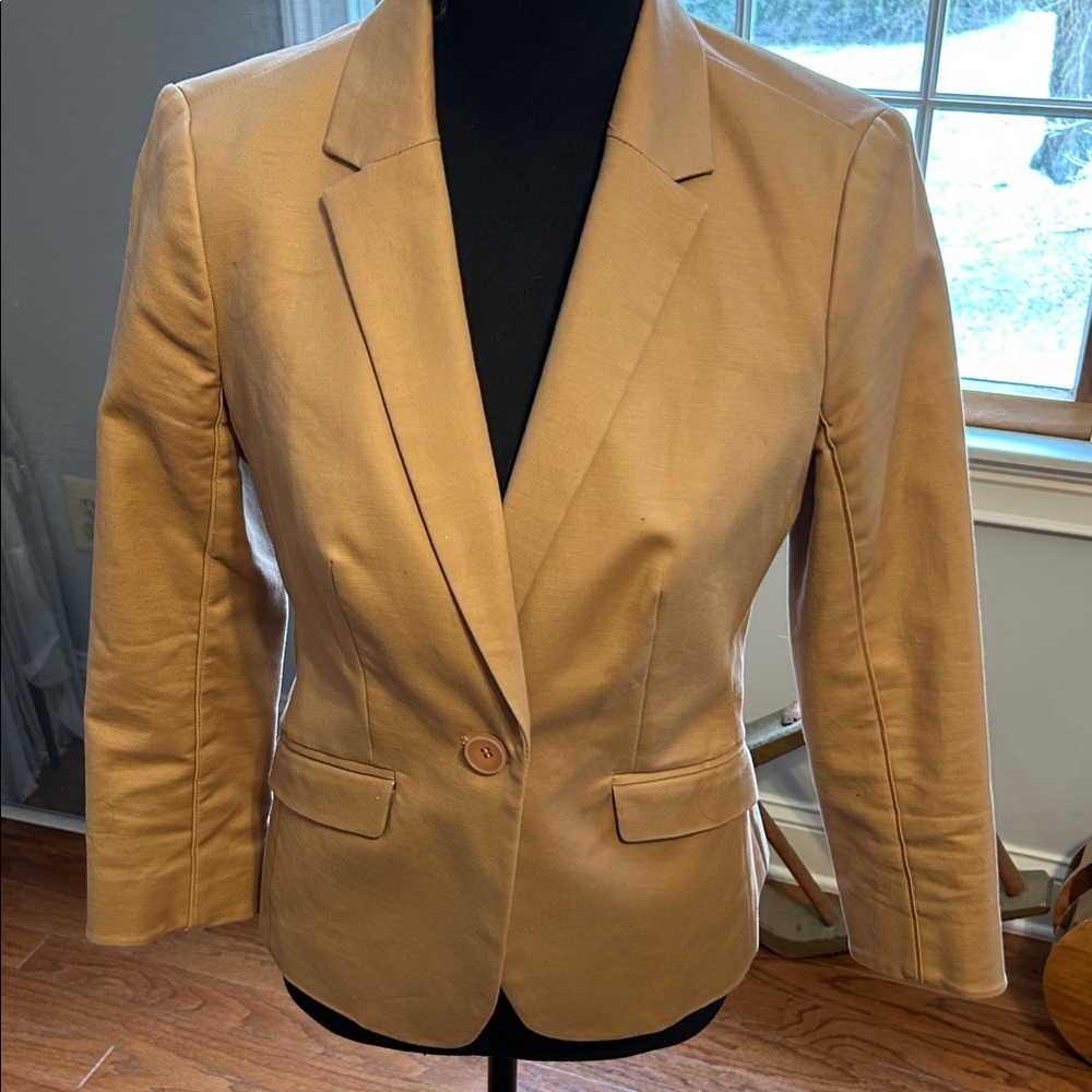 The Limited Camel Blazer
